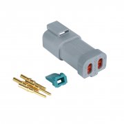 Sandblasting connector plug assembly